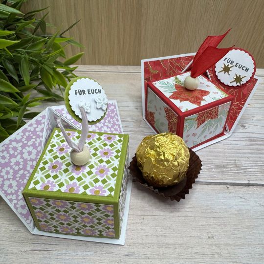 Goodie Liebevoll verpackt mit Stampin' Up! Produkten