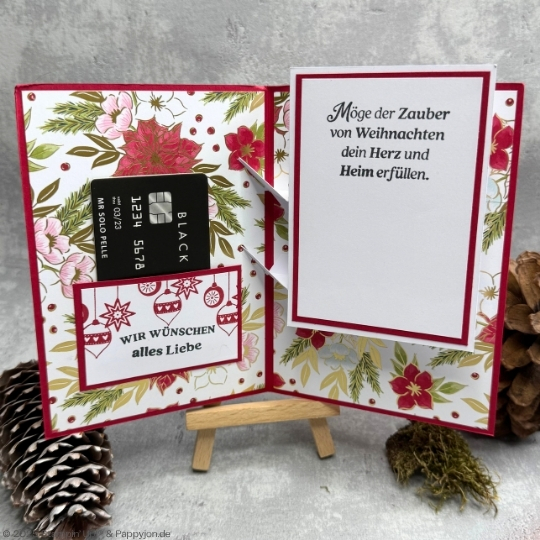 Tech-Karte Besinnliche Feiertage mit Stampin' Up! Produkten