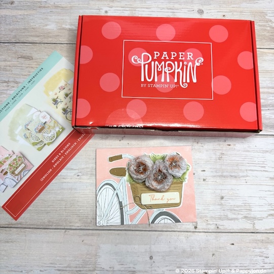 Bikes & Blooms mal anders mit Stampin' Up! Produkten